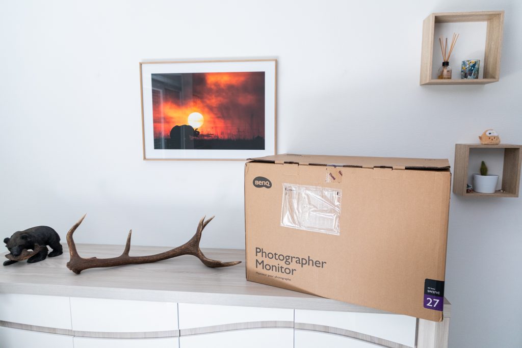 Unboxing BenQ SW 271 C