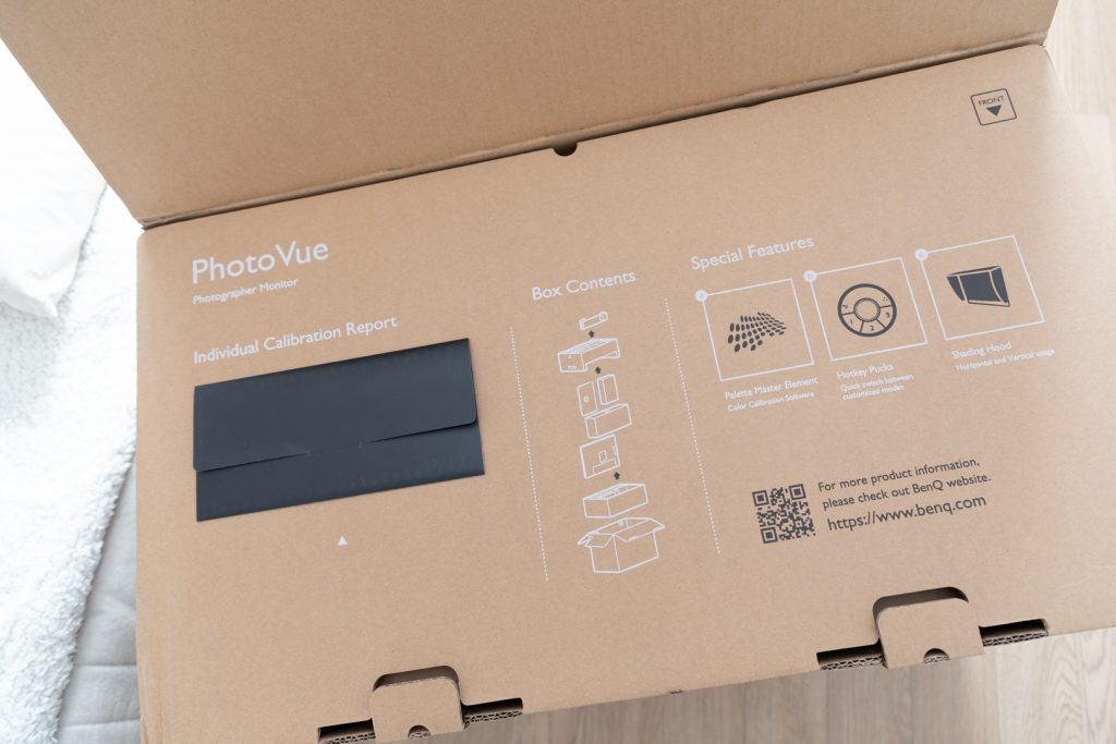 Unboxing BenQ SW 271 C